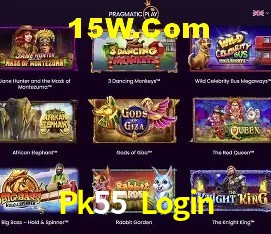 Provedores de Jogos Pk55 Login